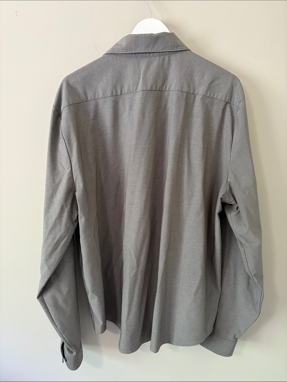 Kuiu Performance Button Up Shirt Mens Gray Long Sleeve Lightweight Stretch 3XL - Picture 4 of 9
